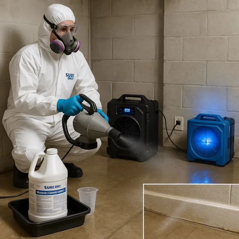 Sanitization and Odor Removal process in Waco, TX