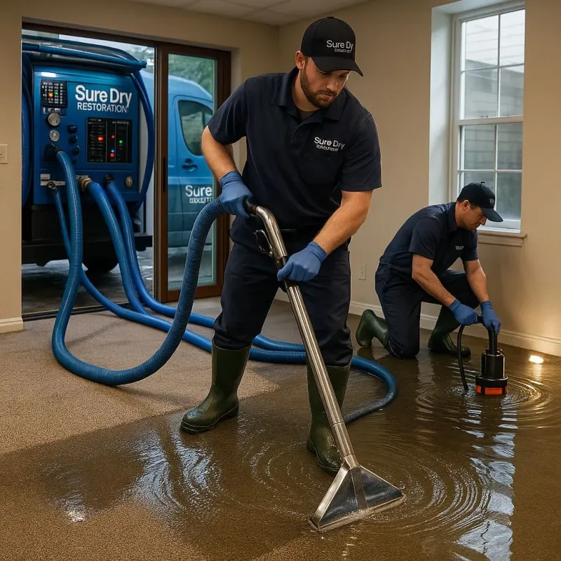 Water Extraction and Removal process in Waco, TX